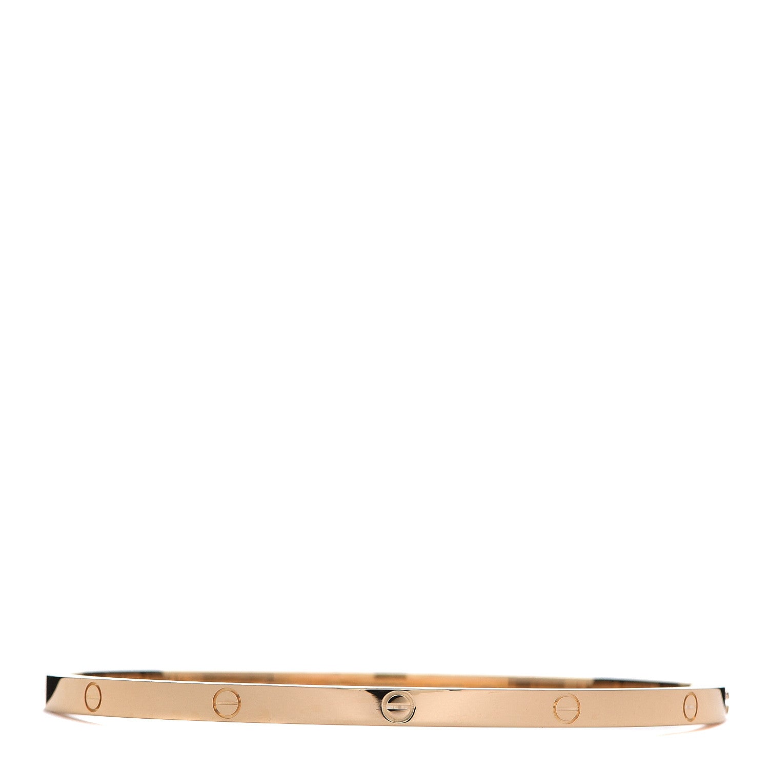 Cartier 18K Yellow Gold Small LOVE Bracelet 19 1 of 3