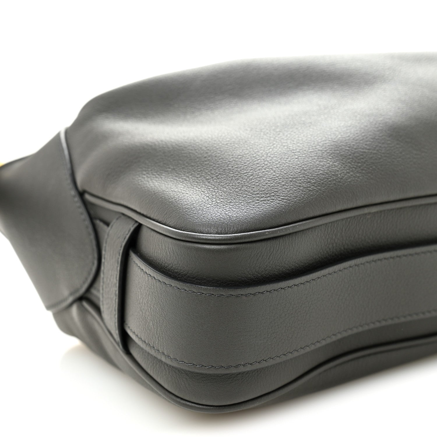 Celine Supple Calfskin Medium Romy Shoulder Bag Grey 8 of 9