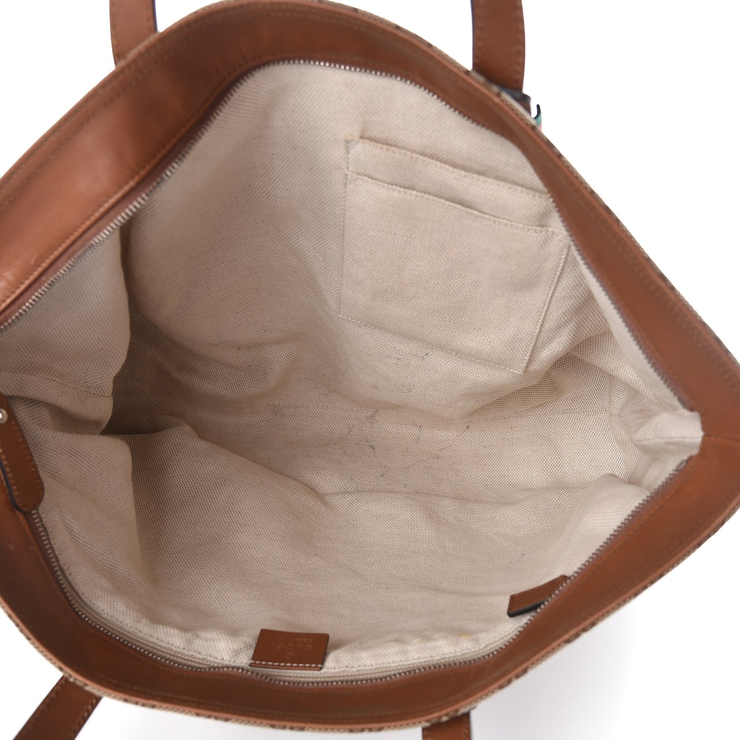 Monogram Large Original Tote Tan