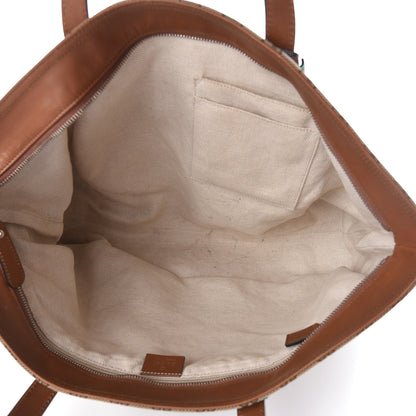 Gucci Monogram Large Original Tote Tan 5 of 11