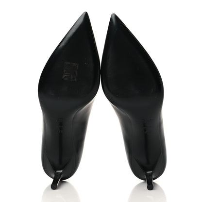 Saint Laurent Calfskin Anja 85 Pumps 39.5 Black 6 of 9