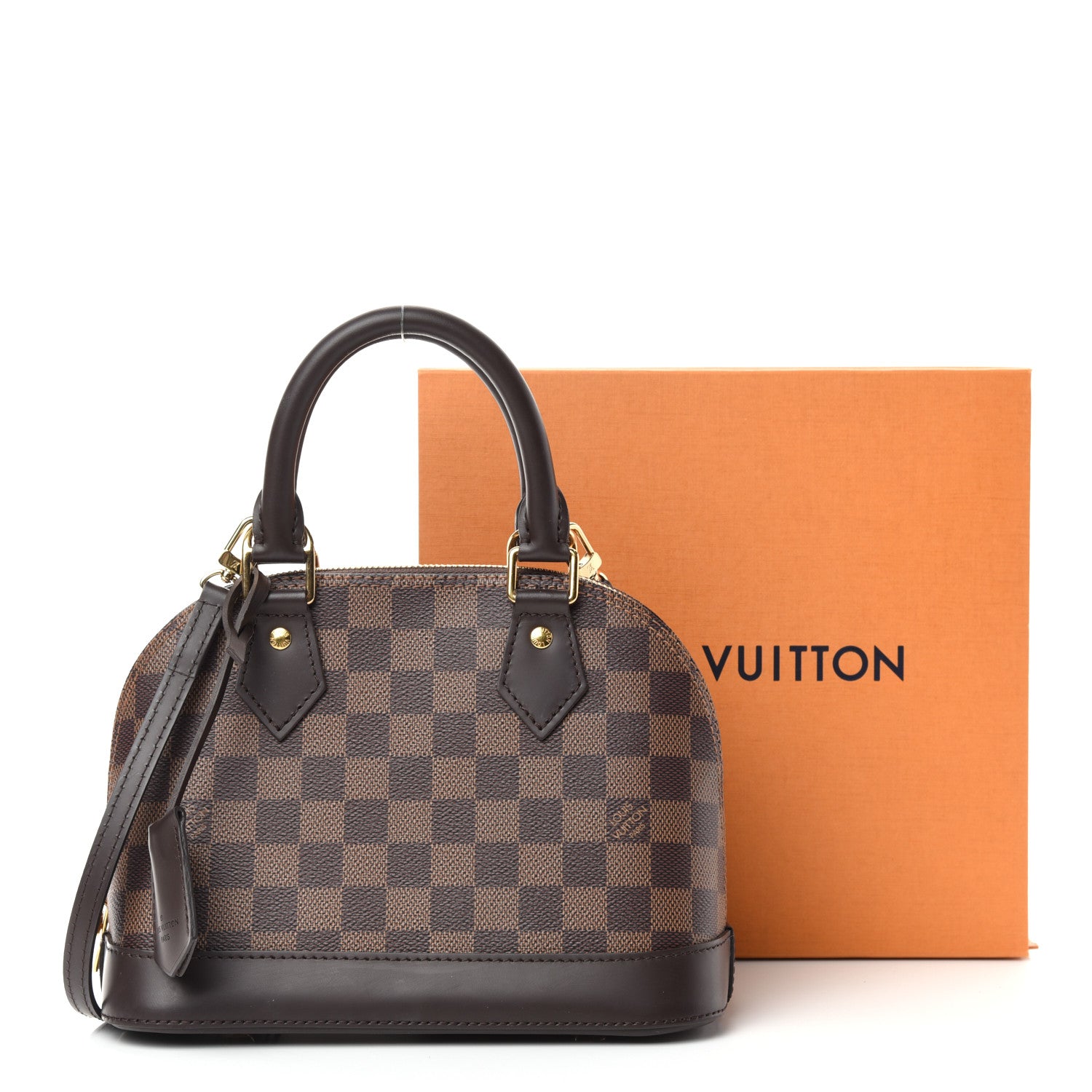 Louis Vuitton Damier Ebene Alma BB 10 of 10