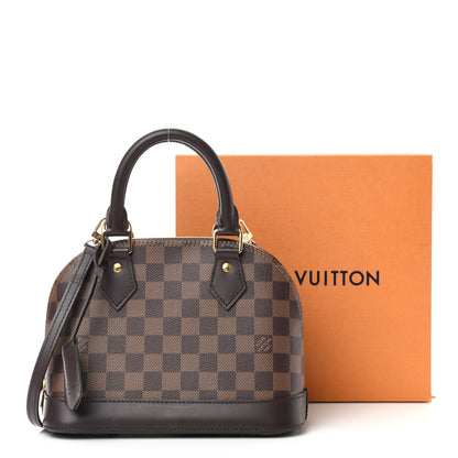 Louis Vuitton Damier Ebene Alma BB 10 of 10