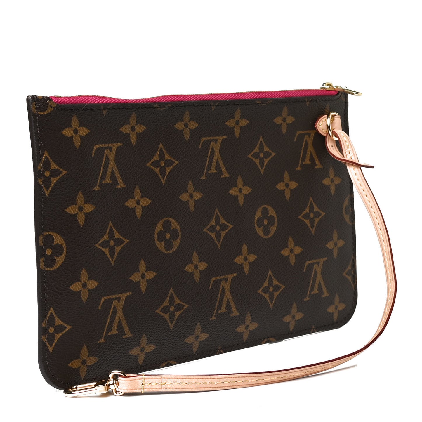 Monogram Hawaii V Neverfull MM Pochette Hot Pink
