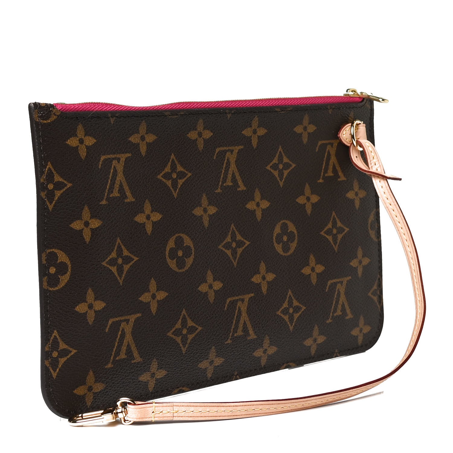 Louis Vuitton Monogram Hawaii V Neverfull MM Pochette Hot Pink 2 of 8