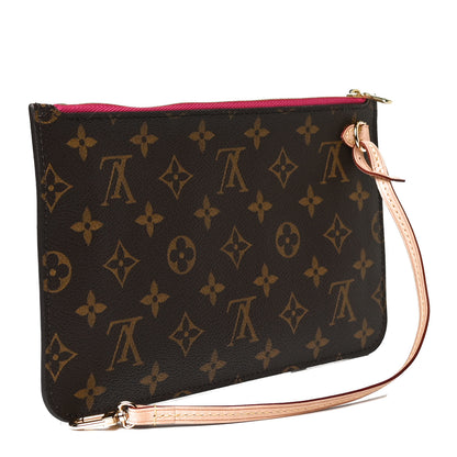 Louis Vuitton Monogram Hawaii V Neverfull MM Pochette Hot Pink 2 of 8