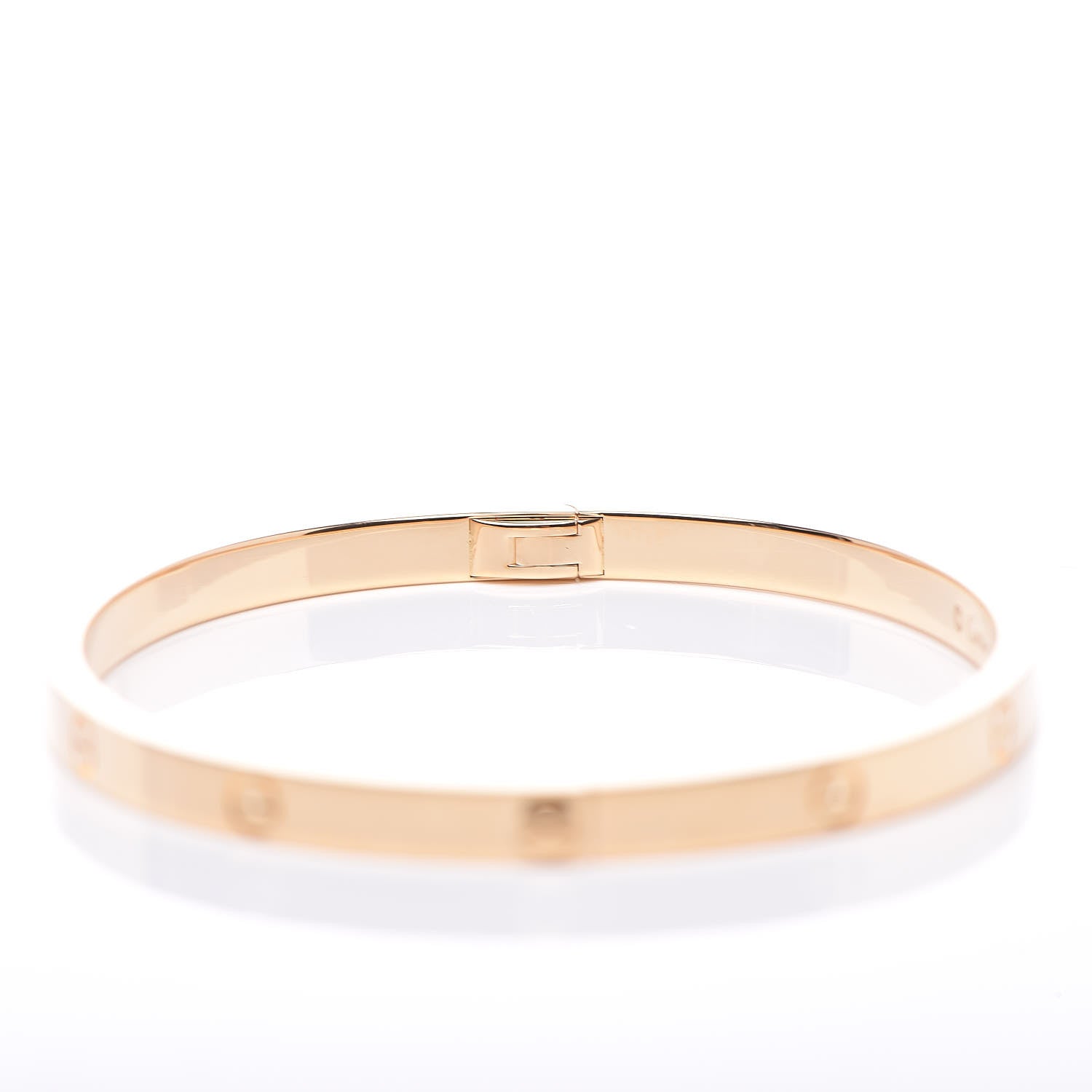 Cartier 18K Yellow Gold Small LOVE Bracelet 16 6 of 8