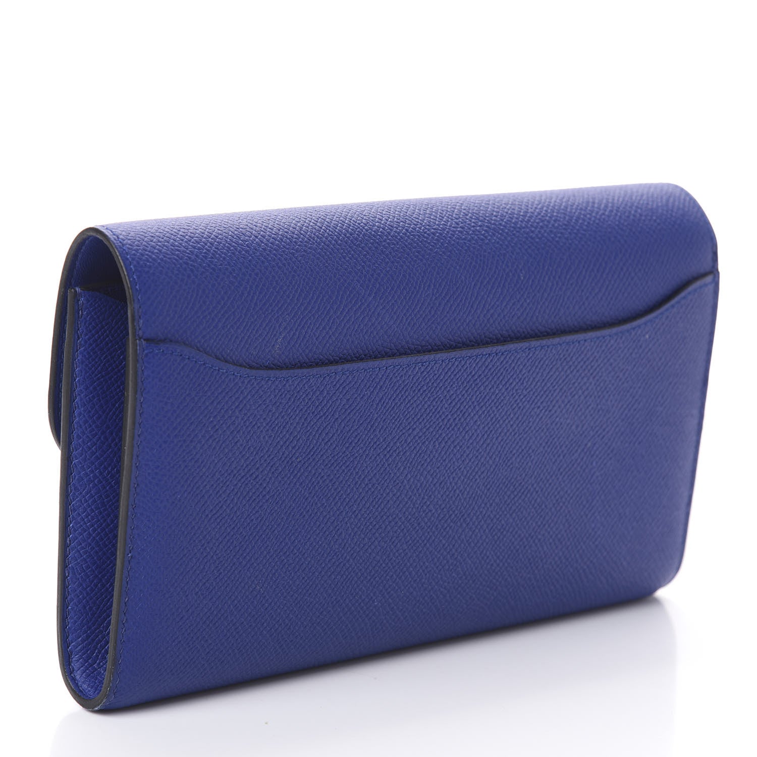 Hermes Epsom Constance Long Wallet Bleu Electrique 3 of 8