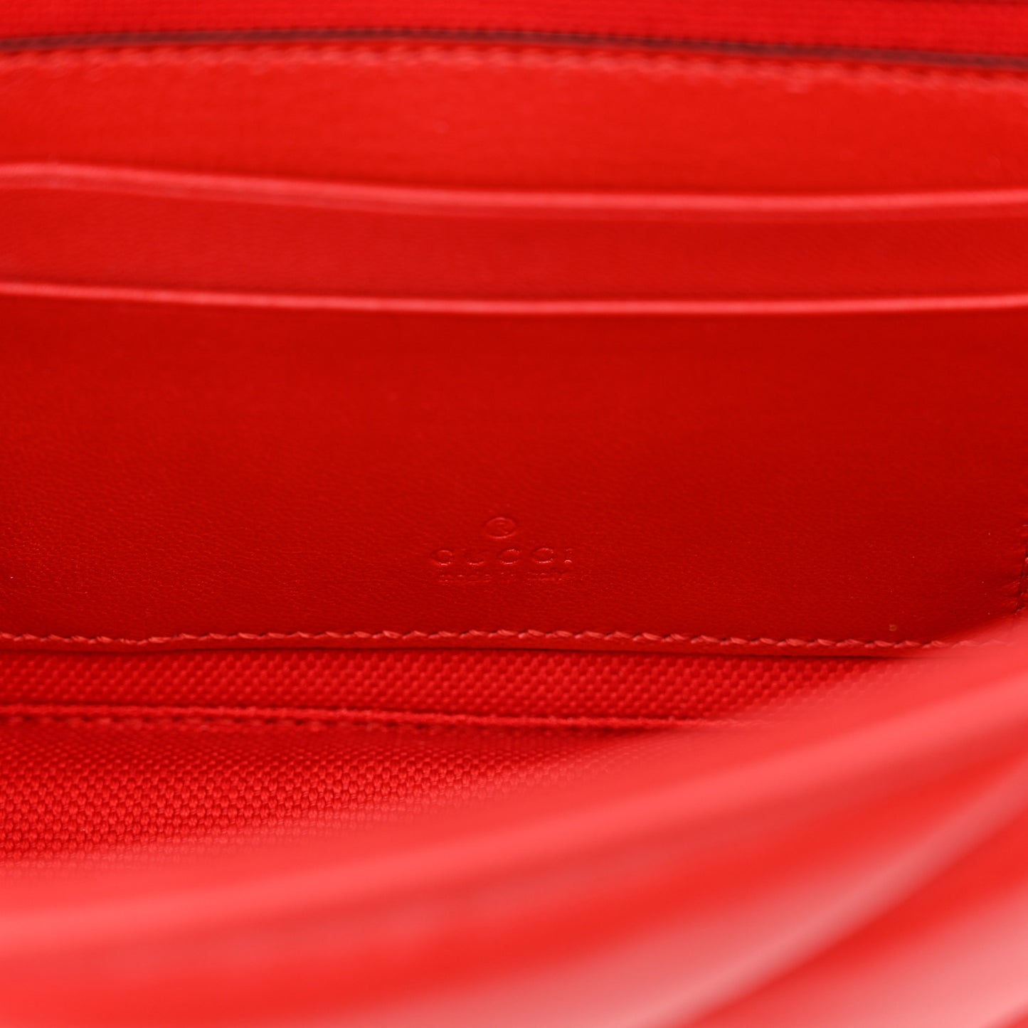 Calfskin Matelasse Double G Studs Mini Torchon GG Marmont Shoulder Bag Hibiscus Red