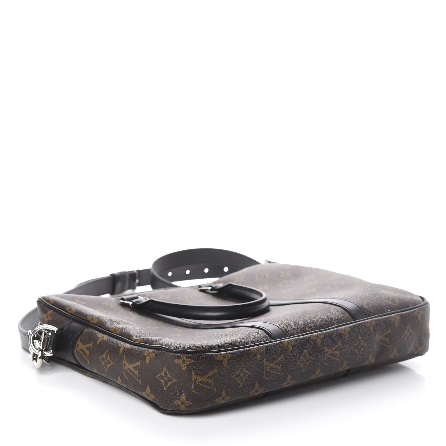 Louis Vuitton Monogram Macassar Porte-Documents Voyage PM 3 of 8