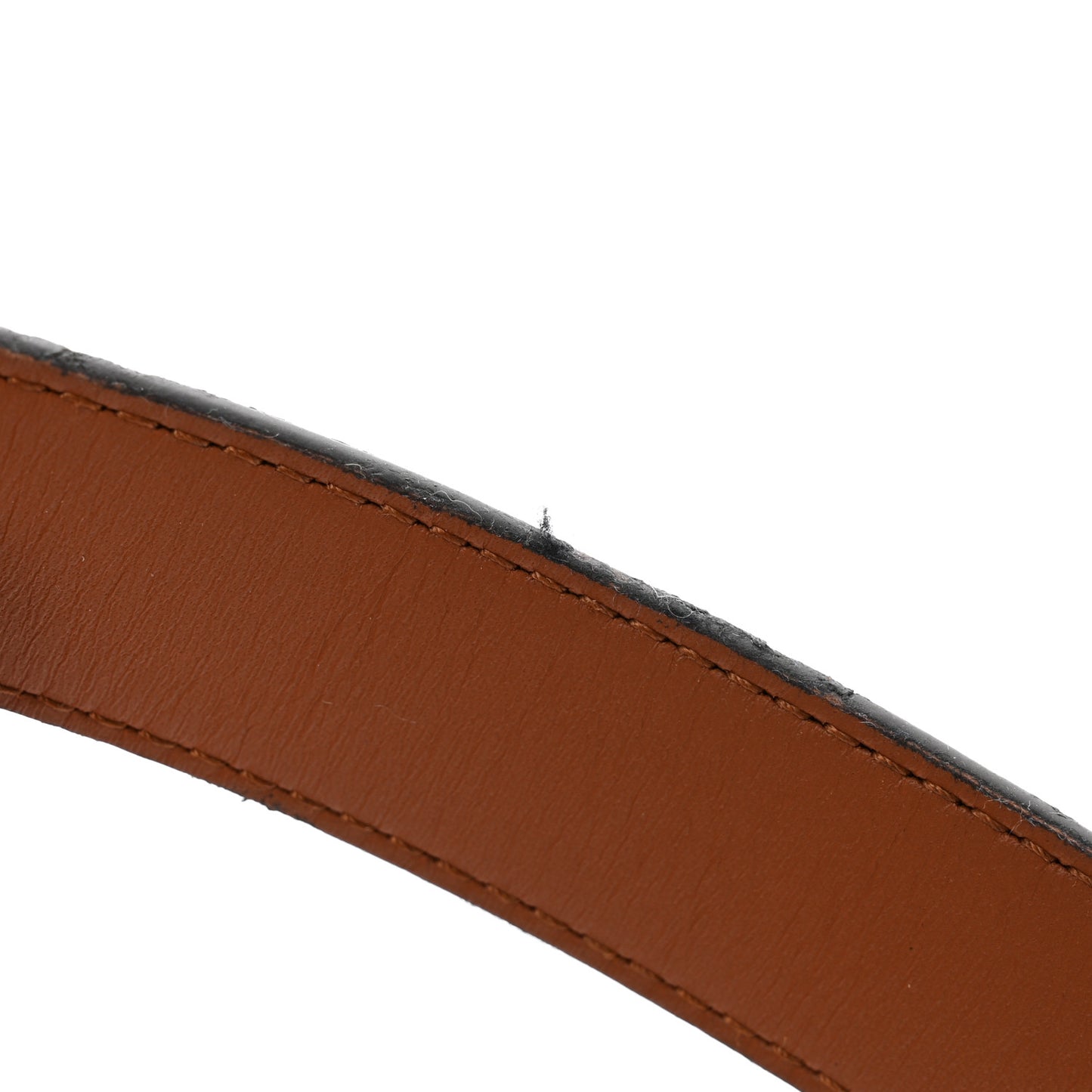 Monogram 25mm Dauphine Reversible Belt 85/34 Tan