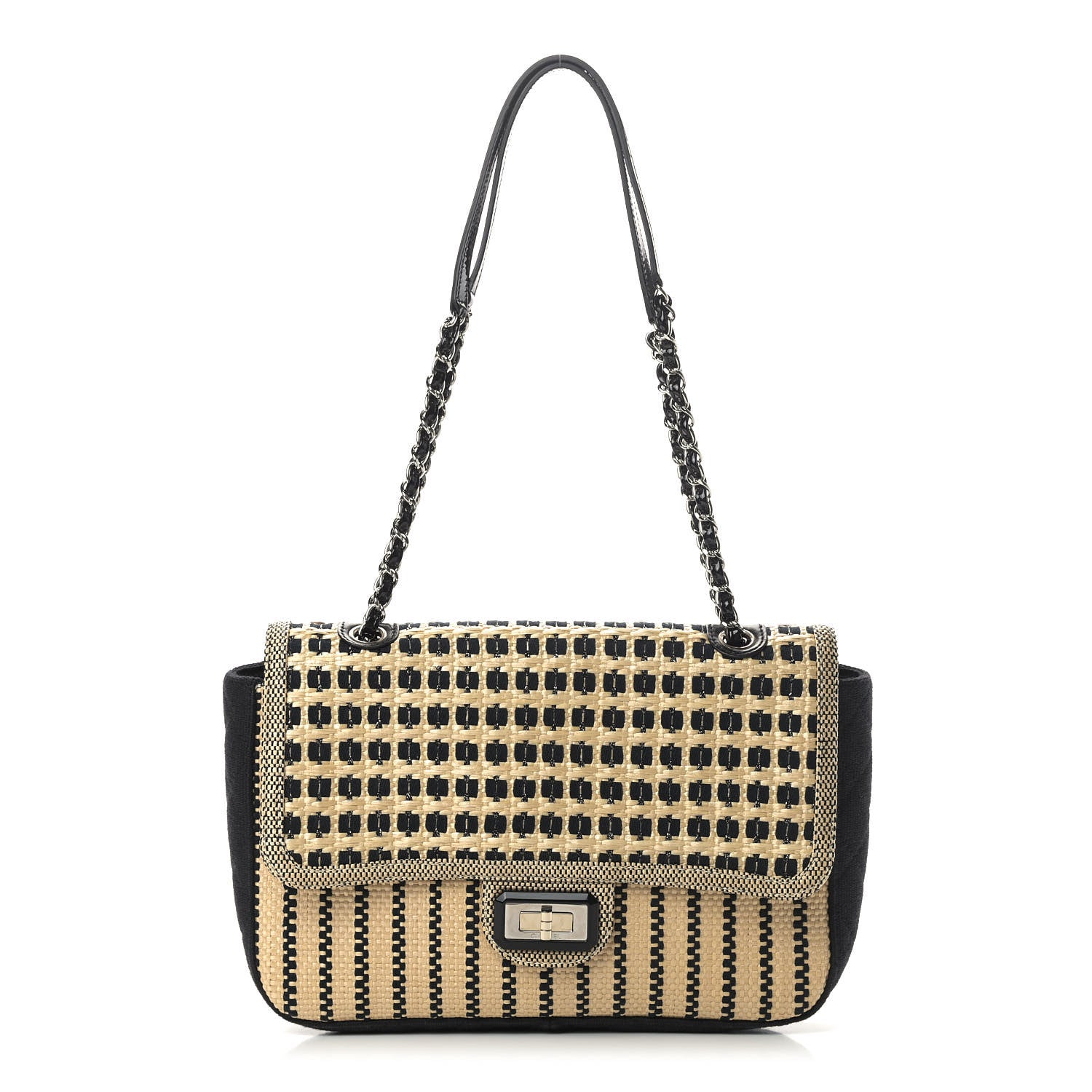 Chanel Cannes Raffia Mademoiselle Flap 1 of 10