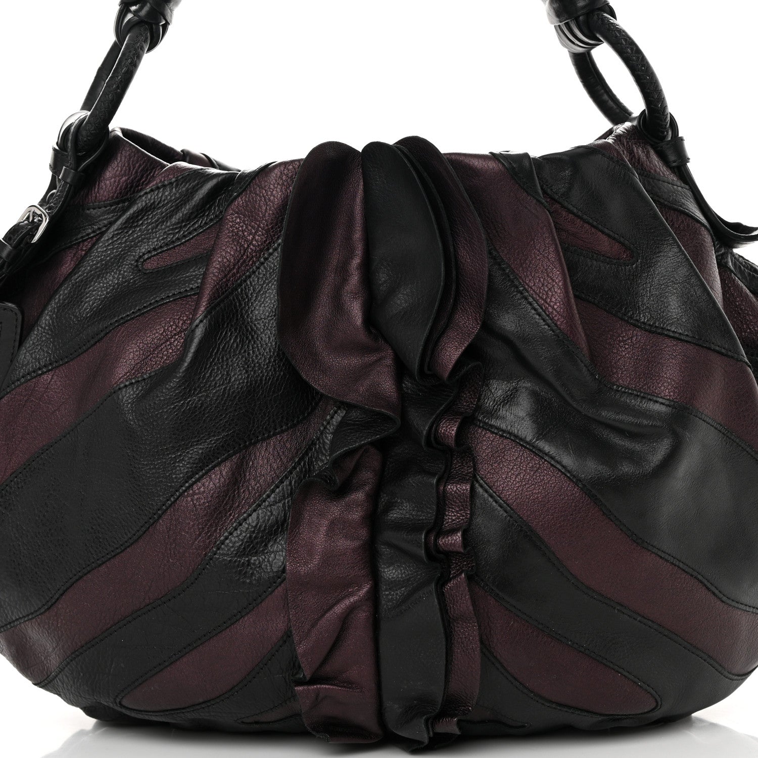 Prada Vitellino Mordo Hobo Ribes Mordore 9 of 16