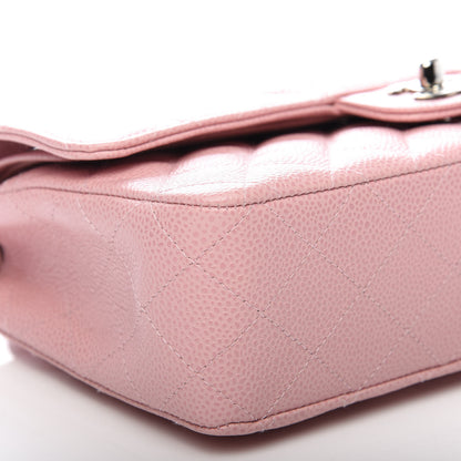 Chanel Caviar Quilted Medium Double Flap Pink 5 of 9