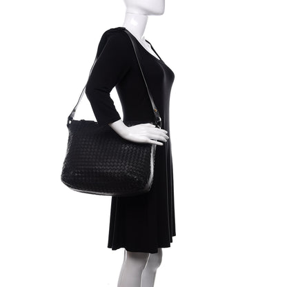 Bottega Veneta Nappa Intrecciato Hobo Black 2 of 16