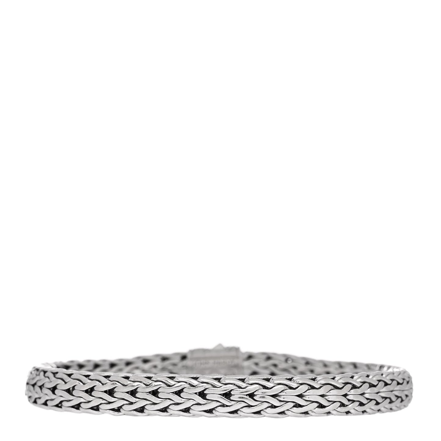 Sterling Silver Black Sapphire 7.5mm Classic Chain Bracelet