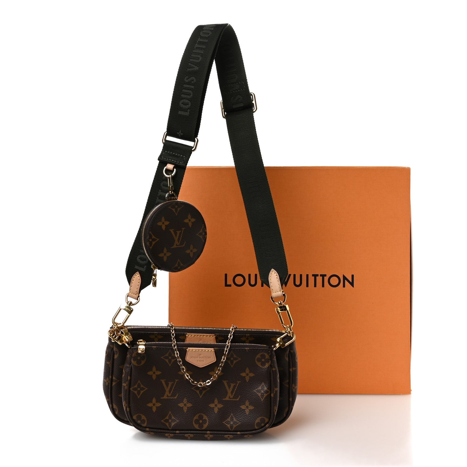 Louis Vuitton Monogram Multi Pochette Accessories Kaki 12 of 12