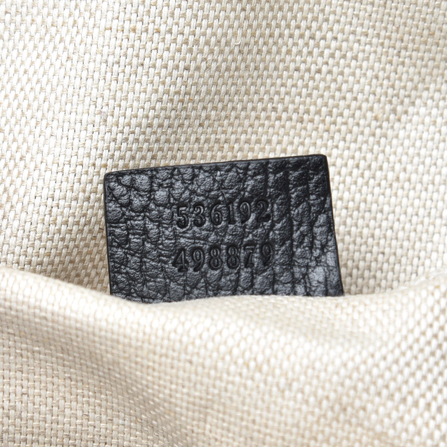 Gucci Pebbled Calfskin Soho Chain Backpack Black 9 of 9