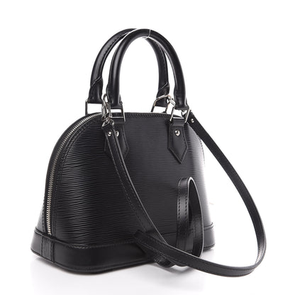 Louis Vuitton Epi Alma BB Black 2 of 8