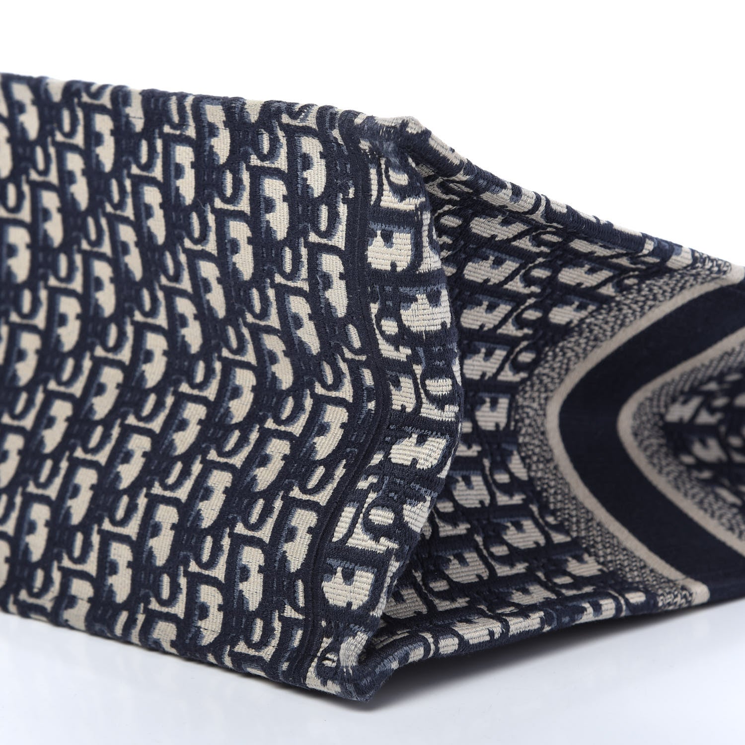 Christian Dior Oblique Book Tote Blue Multicolor 7 of 10