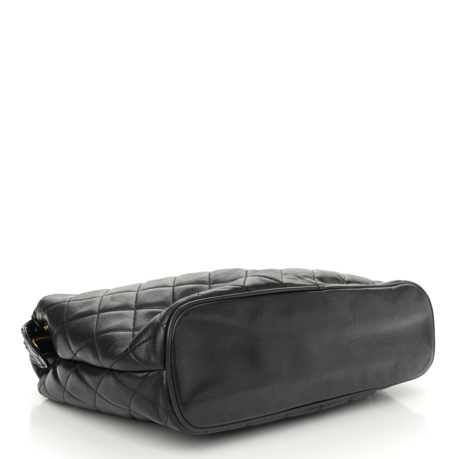 Chanel Lambskin Quilted Shoulder Bag Black 4 of 10