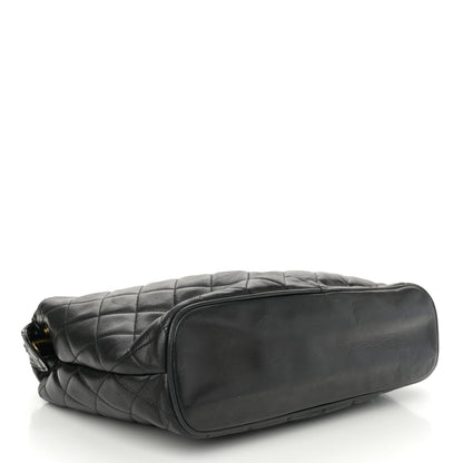 Chanel Lambskin Quilted Shoulder Bag Black 4 of 10