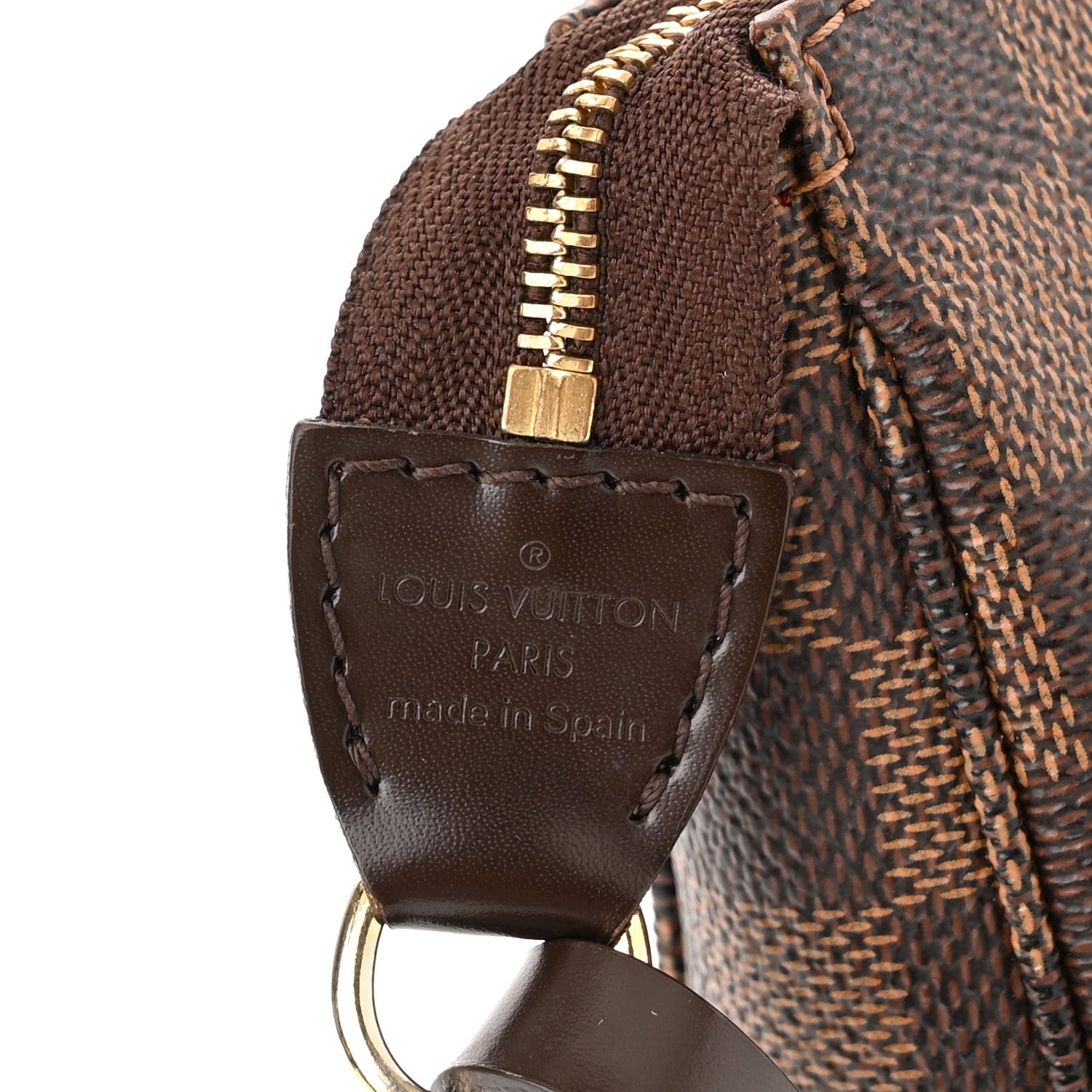 Louis Vuitton Damier Ebene Pochette Accessories NM 8 of 10