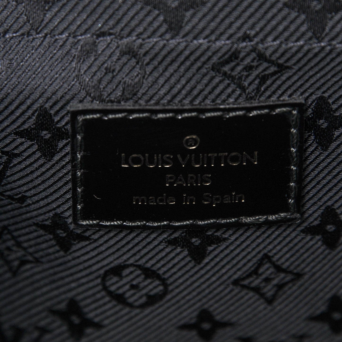 Suede Stamped Havane Bowler PM Brun