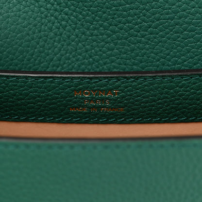 Moynat Taurillon Blush Rejane BB Emerald 6 of 9
