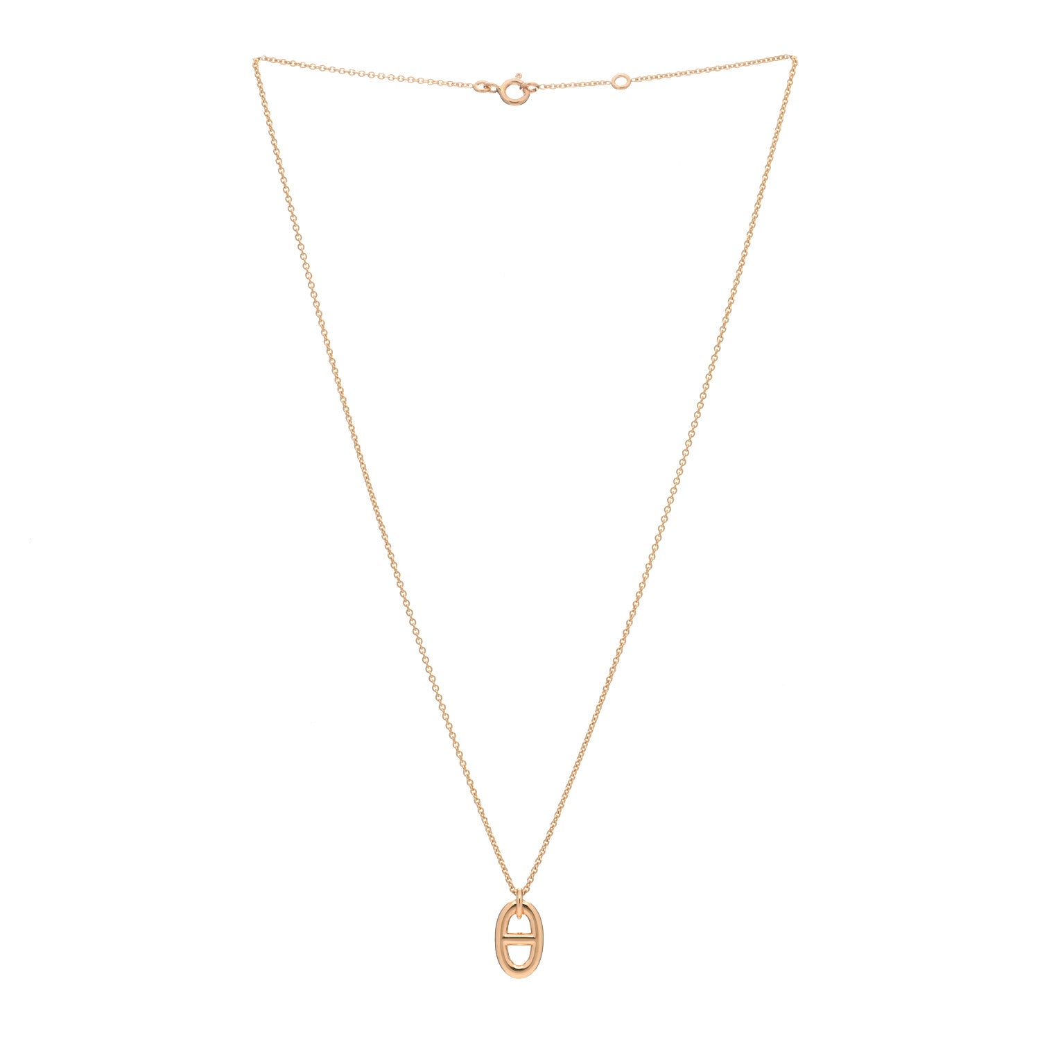 Hermes 18K Rose Gold PM Farandole Pendant Necklace 2 of 3