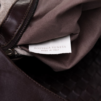 Bottega Veneta Nappa Intrecciato Large Campana Ebano 7 of 13