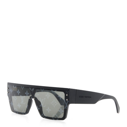 Louis Vuitton Acetate Monogram Waimea Z1583E Sunglasses Black 1 of 9