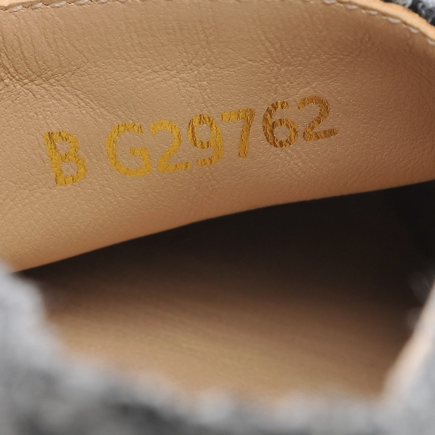 Tweed Velvet CC Espadrilles 38 Grey Black