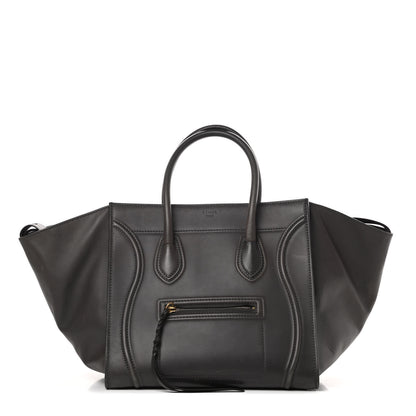Celine Smooth Calfskin Medium Phantom Luggage Grey 1 of 22