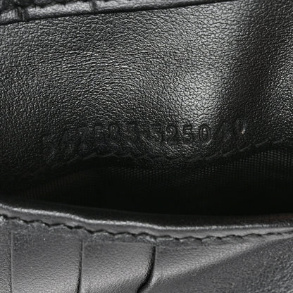 Gucci Plutone Calfskin Logo Bi-Fold Wallet Black 7 of 8