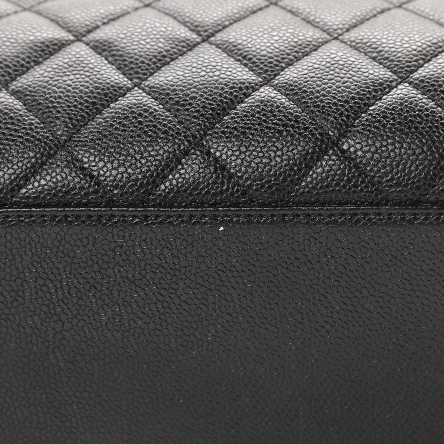 Chanel Caviar Quilted Bowler Black 11 of 11