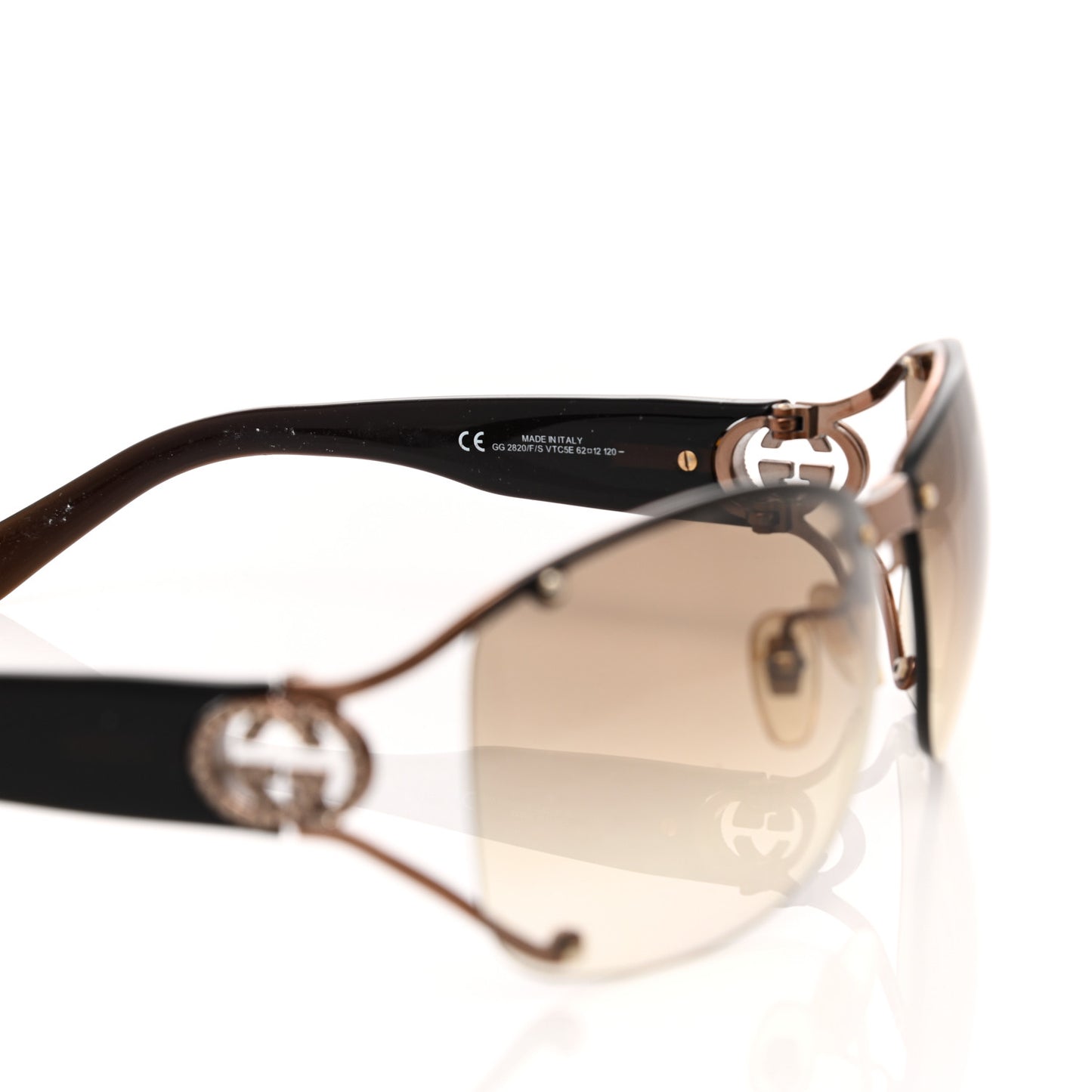 Crystal GG 2820/F/S Sunglasses Brown