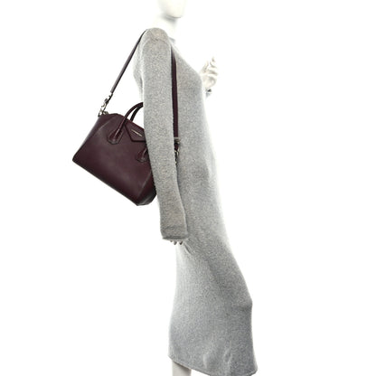 Givenchy Sugar Goatskin Small Antigona Oxblood 2 of 10