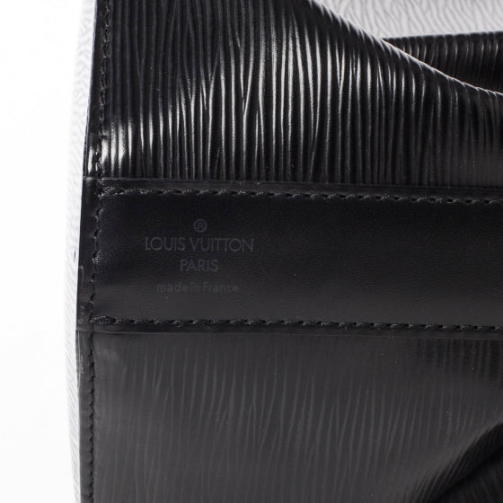 Louis Vuitton Epi Sac D'Epaule Black 8 of 10
