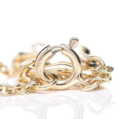 Tiffany 18K Yellow Gold Elsa Peretti 5 Open Heart Bracelet 4 of 4