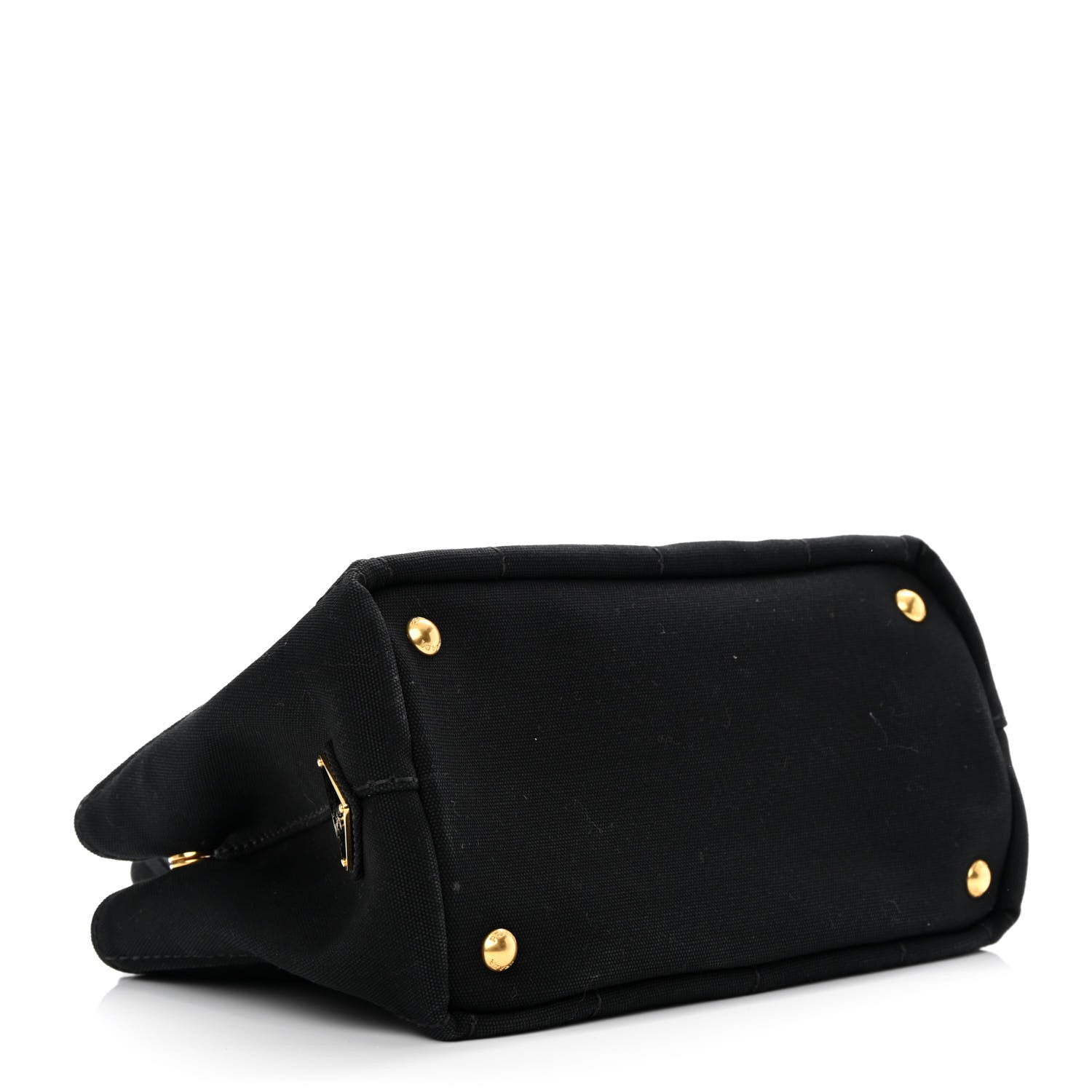 Prada Canapa Small Logo Tote Black 3 of 11