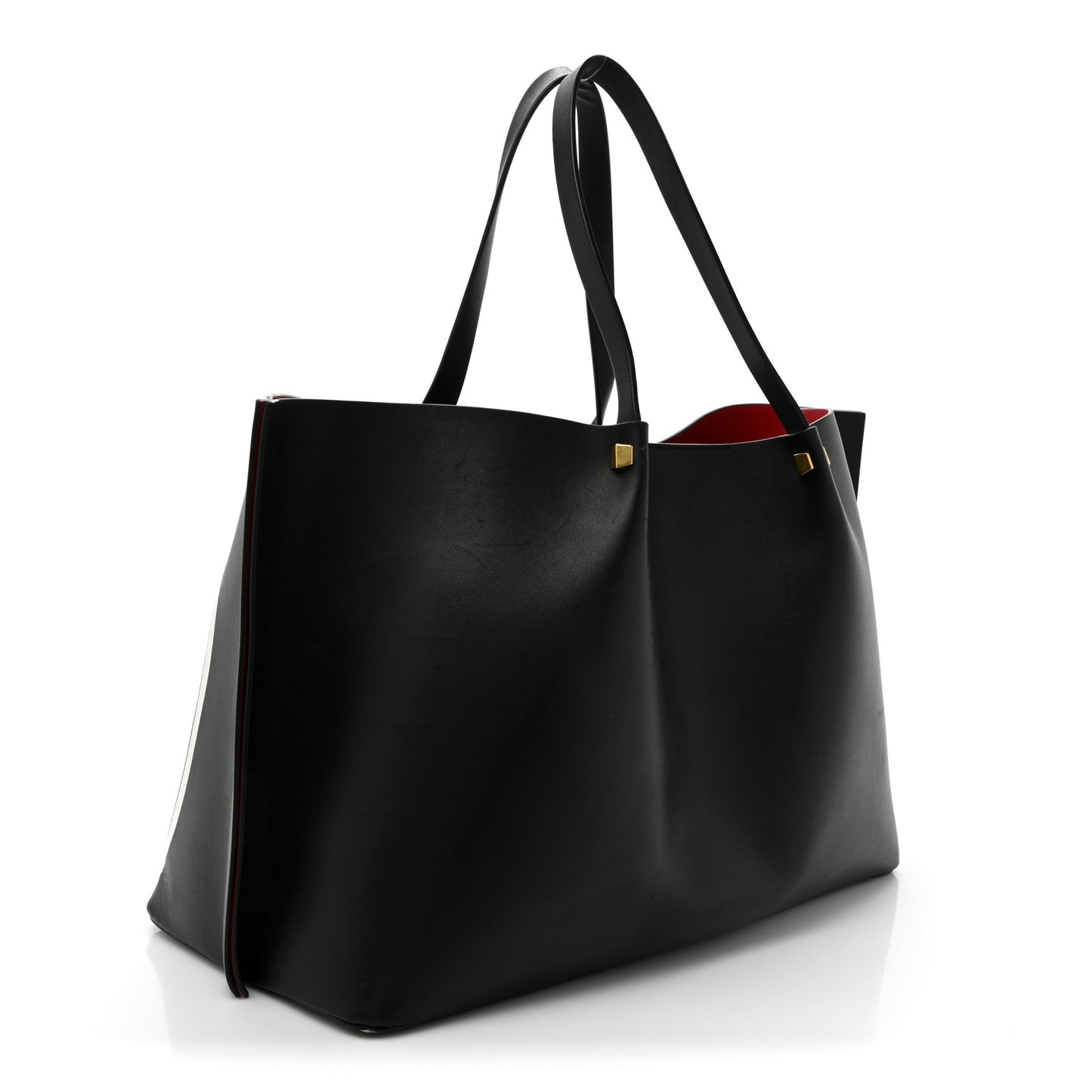 Nappa VLogo Medium Escape Tote Black
