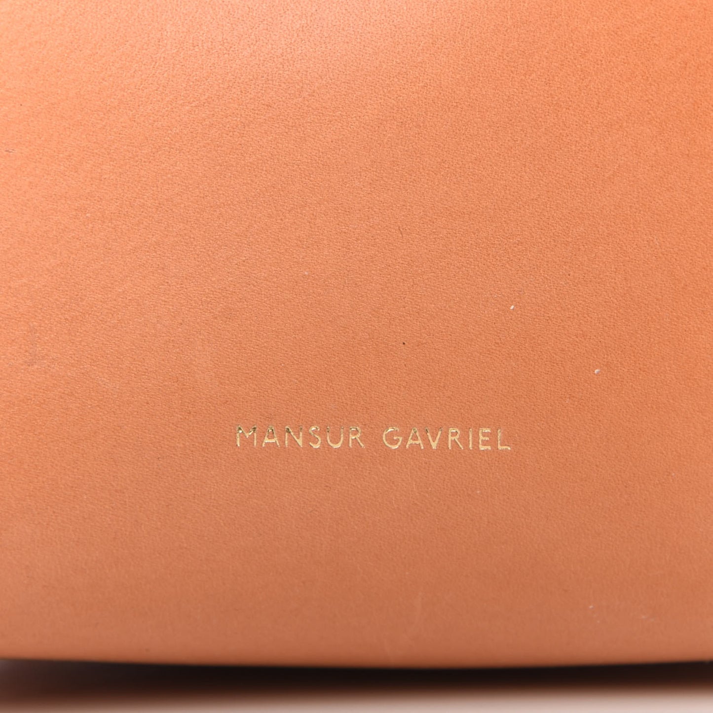 Calfskin Mini Bucket Bag Cammello Rosa