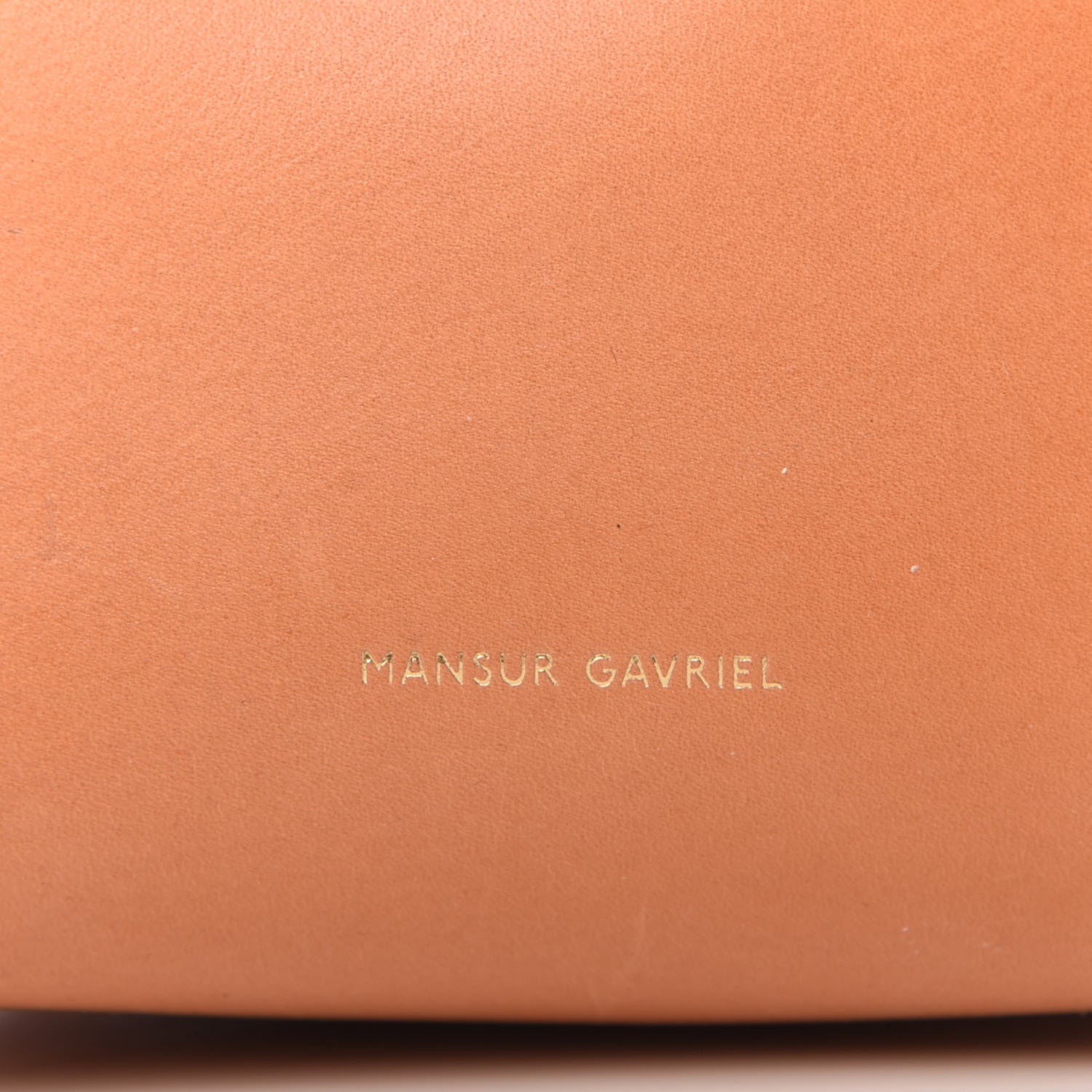 Mansur Gavriel Calfskin Mini Bucket Bag Cammello Rosa 9 of 9