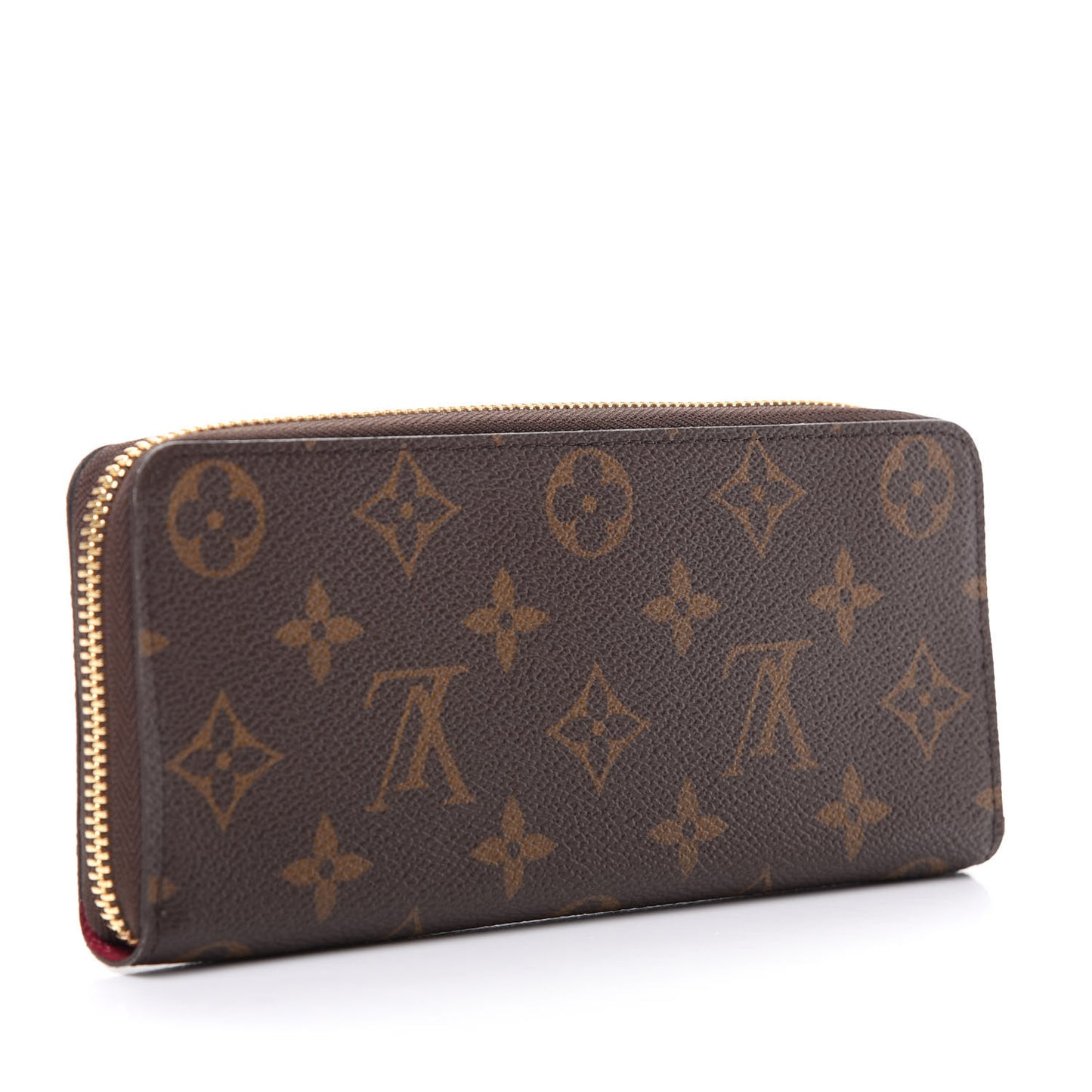 Monogram Clemence Wallet Fuchsia