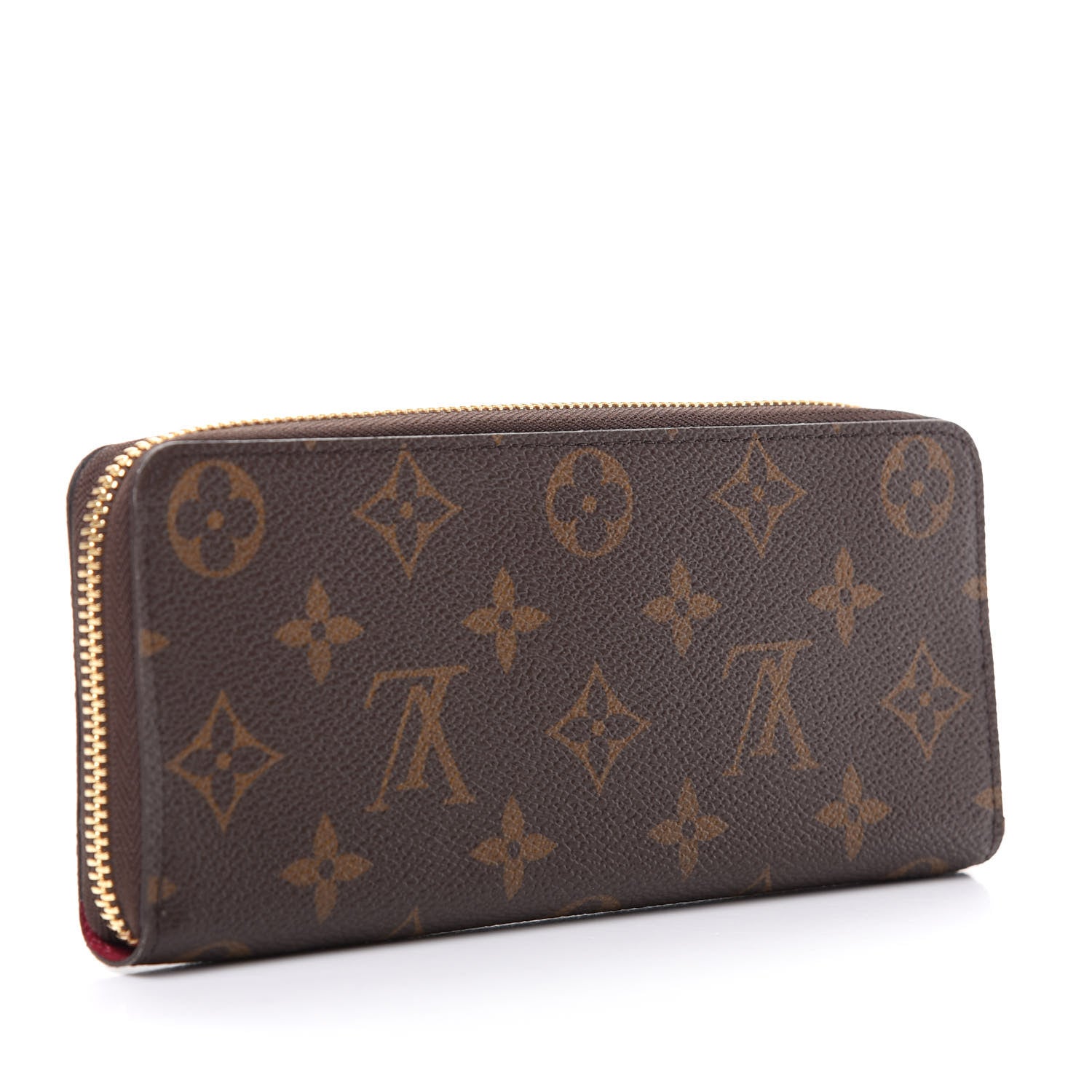 Louis Vuitton Monogram Clemence Wallet Fuchsia 3 of 8