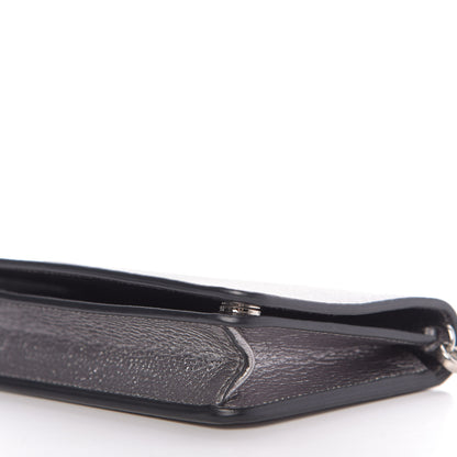 Prada Vitello Daino Chain Wallet Cromo 7 of 10