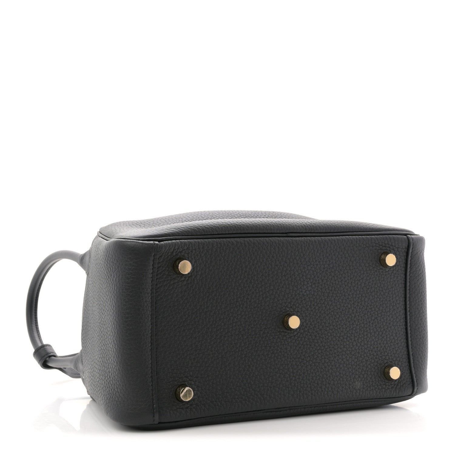Hermes Taurillon Clemence Lindy 26 Black 4 of 10