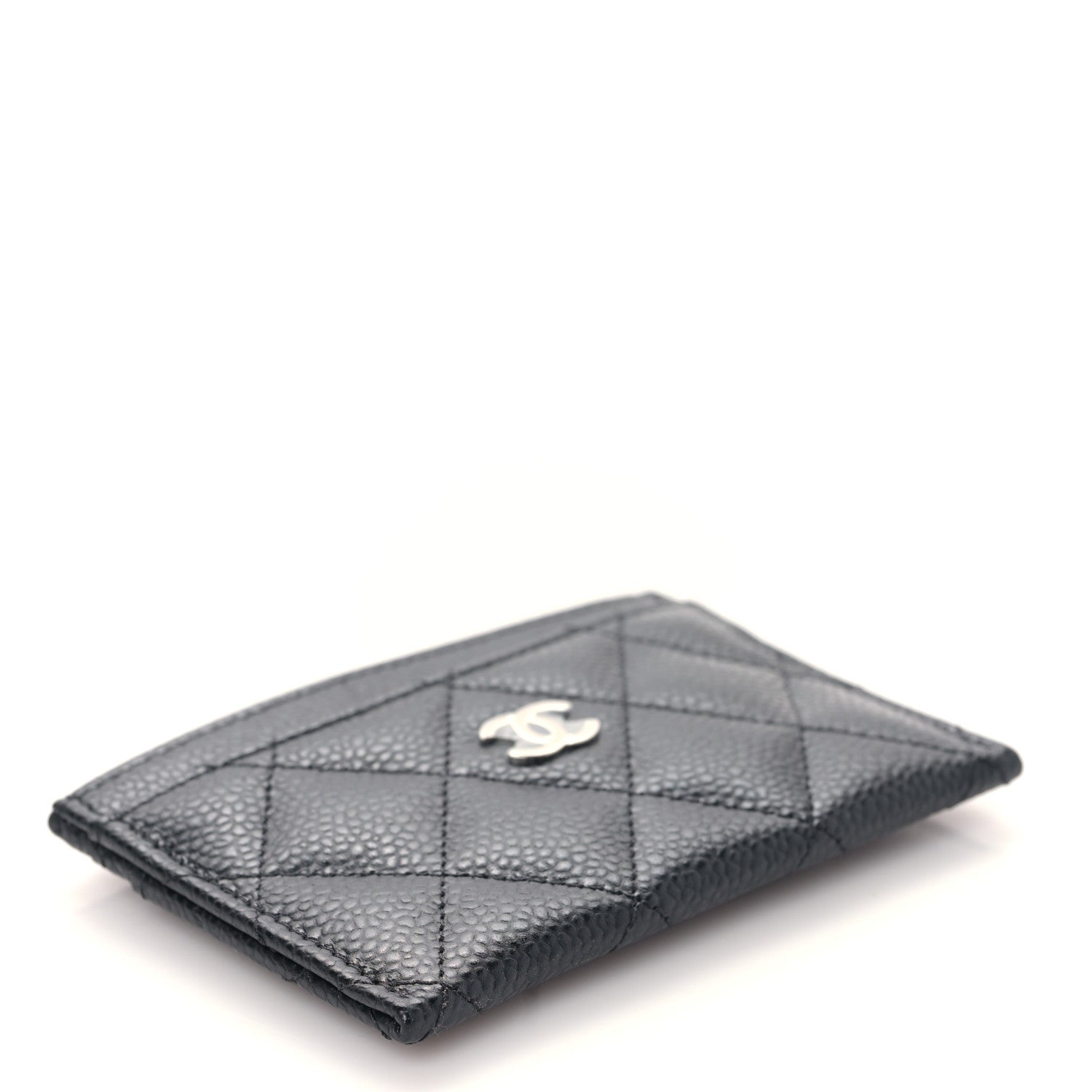 Chanel Caviar Quilted Card Holder Black 4 of 11