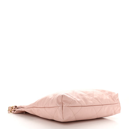 Chanel Calfskin Quilted Small Chanel 22 Pink 5 of 12